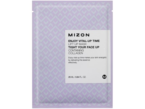 Mizon veido kaukė Enjoy Vital-Up Time Lift Up Mask stangrinamoji, suteikianti gyvybingumo 25ml 